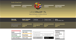 Desktop Screenshot of legis-palop.org